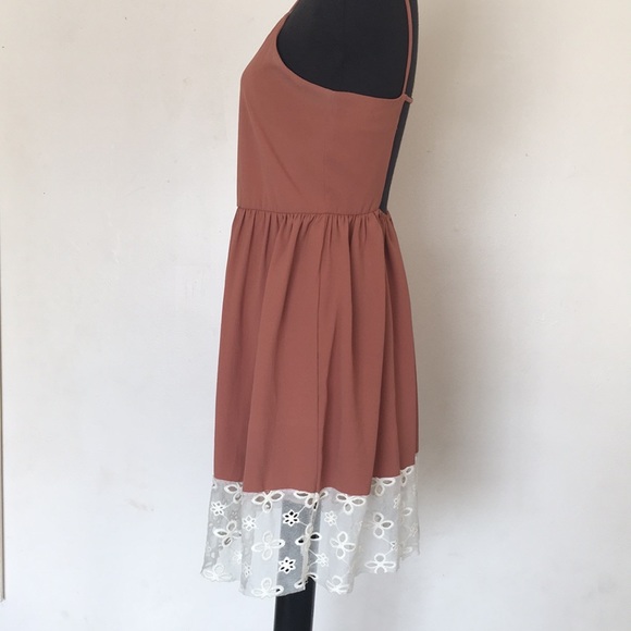 Audrey 3 + 1 Dusty Rose Strap Dress - Picture 2 of 4